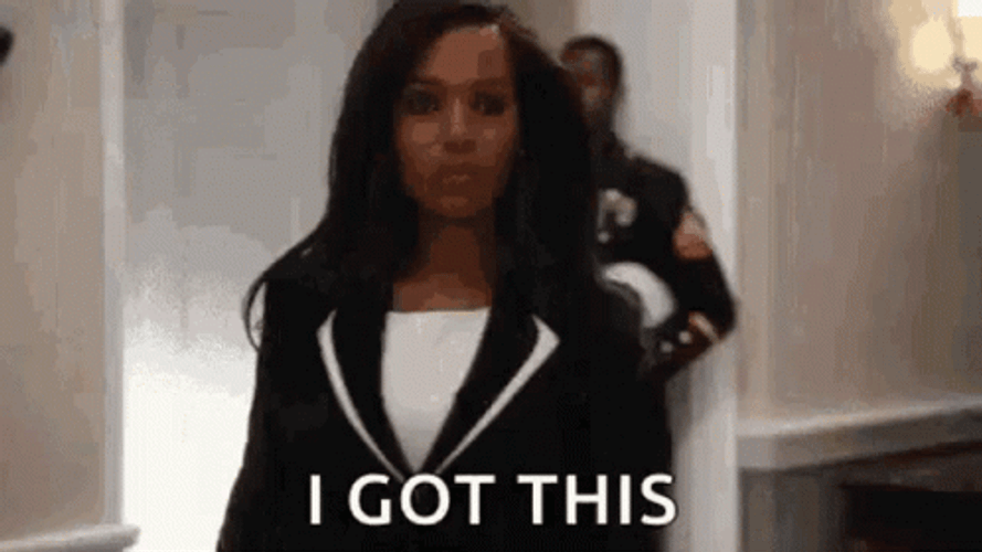 I Got This Kerry Washington Strut GIF