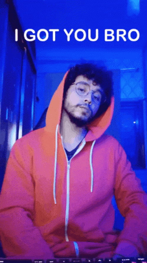 I Got You Bro Chest Pump GIF