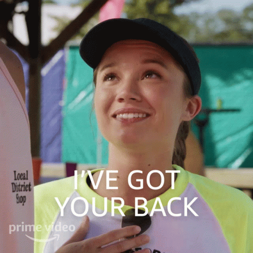 I Got Your Back Nod GIF