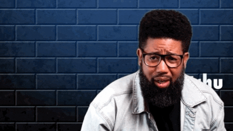 I Gotchu Bearded Geeky Man GIF