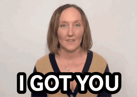 I Gotchu I Got You Yellow Lady Assures GIF