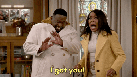 I Gotchu Ketcup Squirts Lady Protect Man GIF