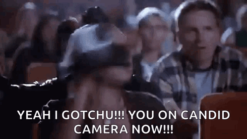 I Gotchu On Candid Camera Girl Shoots GIF