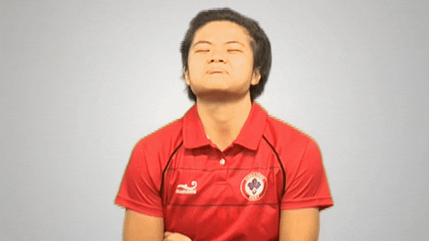 I Gotta Pee Female Athlete Shaking GIF