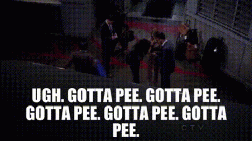 I Gotta Pee Greys Anatomy April Kepner GIF