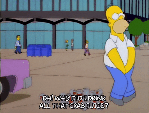 I Gotta Pee Homer Simpson GIF