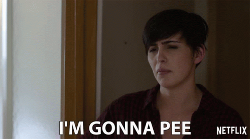 I Gotta Pee Jacqueline Toboni GIF