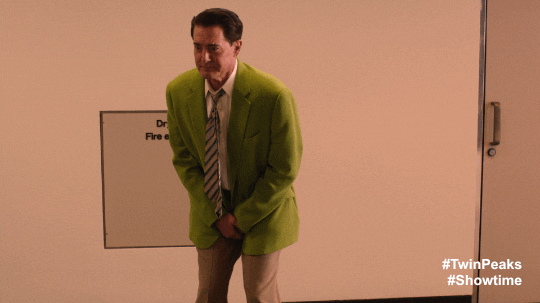 I Gotta Pee Twin Peaks Dale Cooper GIF