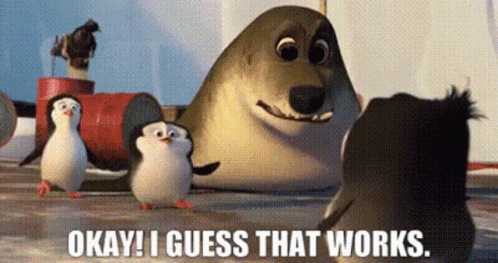 I Guess Penguins And Seal GIF