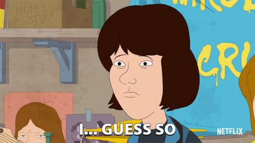 I Guess So Kevin Murphy GIF