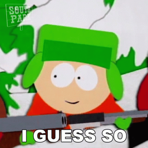I Guess So Kyle Broflovski Talking GIF