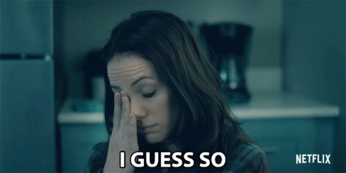 I Guess So Theodora Crain GIF