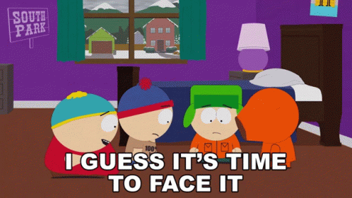 I Guess South Park Friends GIF