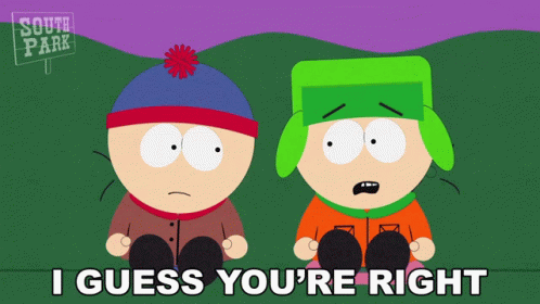 I Guess Stan Marsh And Kyle Broflovski GIF