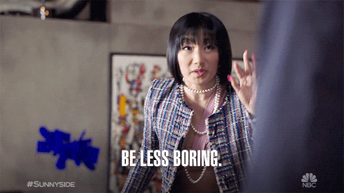 I Hate You Be Less Boring GIF