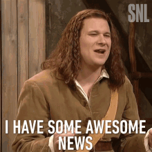 I Have Awesome News GIF