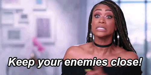 I Have No Enemies To Keep In Close GIF