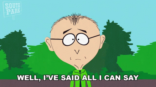 I Have Spoken I've Said All I Can Say GIF