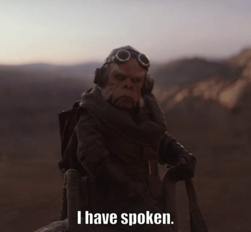 I Have Spoken Kuiil The Mandalorian GIF