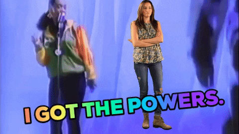 I Have The Power 80s Music Video GIF