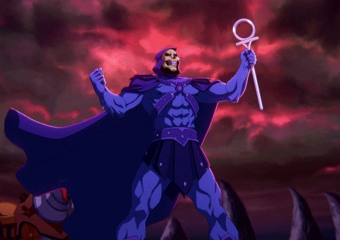 I Have The Power Antagonist Skeletor GIF