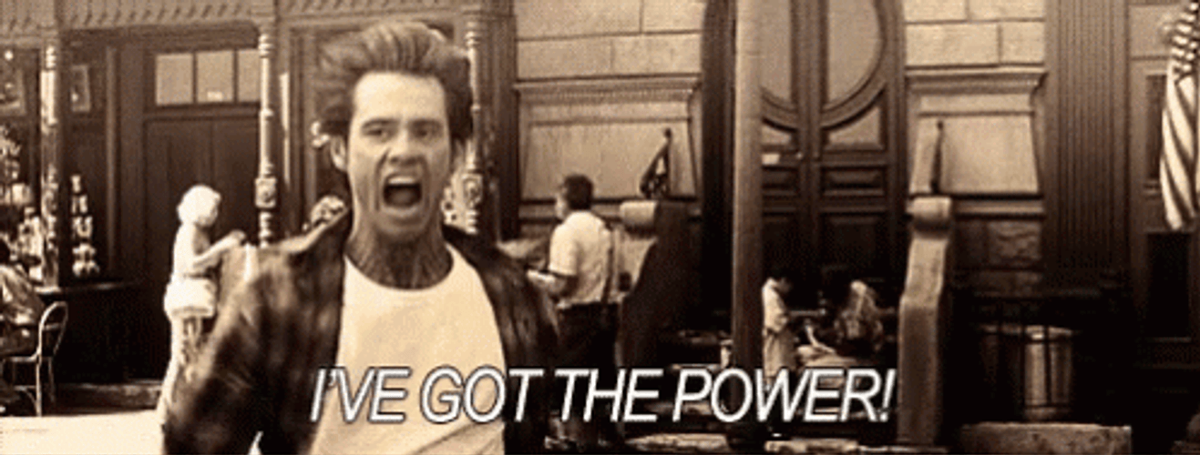 I Have The Power Jim Carrey GIF