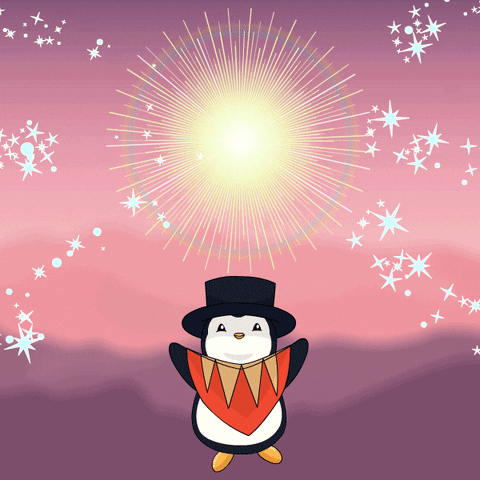 I Have The Power Pudgy Penguin GIF