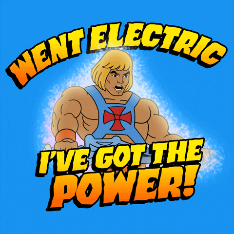 I Have The Power Shimmering Heman Graphics Art GIF