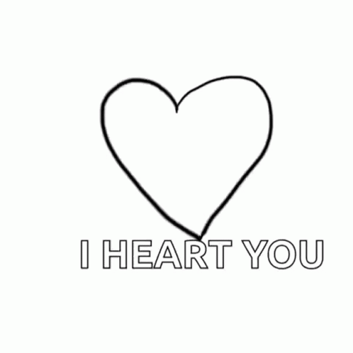 I Heart You Animated Love GIF