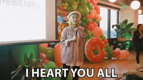 I Heart You Goldie Chan Motivational Speaker GIF