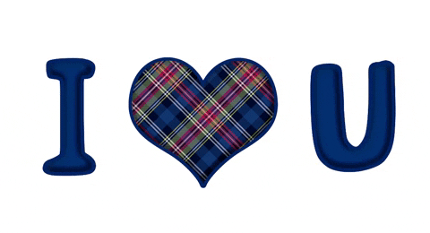 I Heart You Thumping Animation GIF