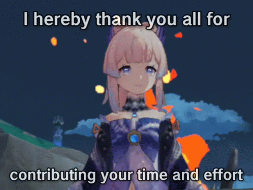 I Hereby Thank You For Your Time GIF