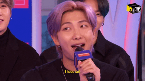 I Hope So Rm Bts GIF