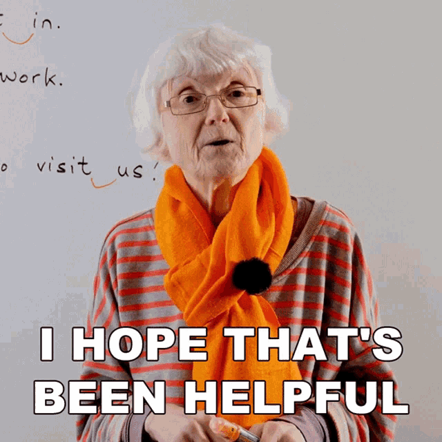 I Hope Thats Been Helpful Gill Gif GIF