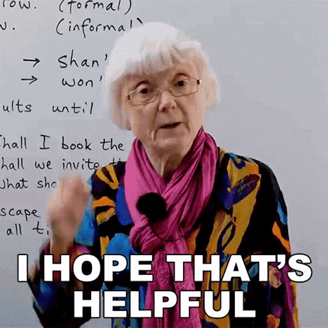 I Hope Thats Helpful Gill Gif GIF