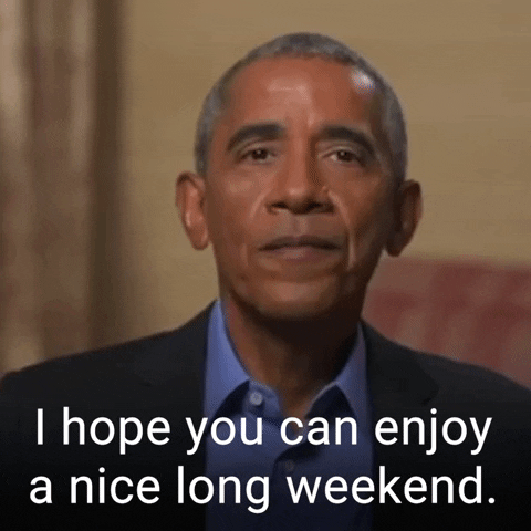 I Hope You Enjoy Happy Long Weekend GIF