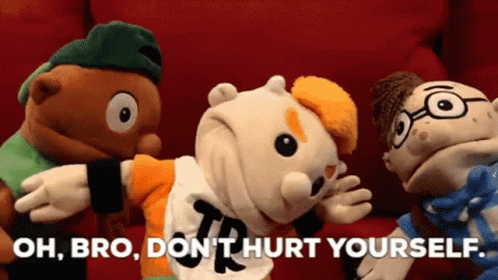 I Hurt Myself Today Bro Dont Hurt Yourself GIF