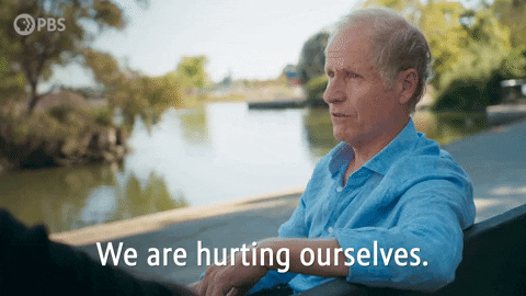 I Hurt Myself Today Hurting Ourselves GIF