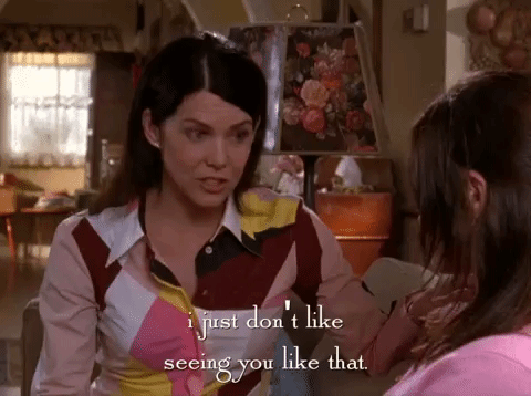 I Just Don't Like Seeing You Like That GIF