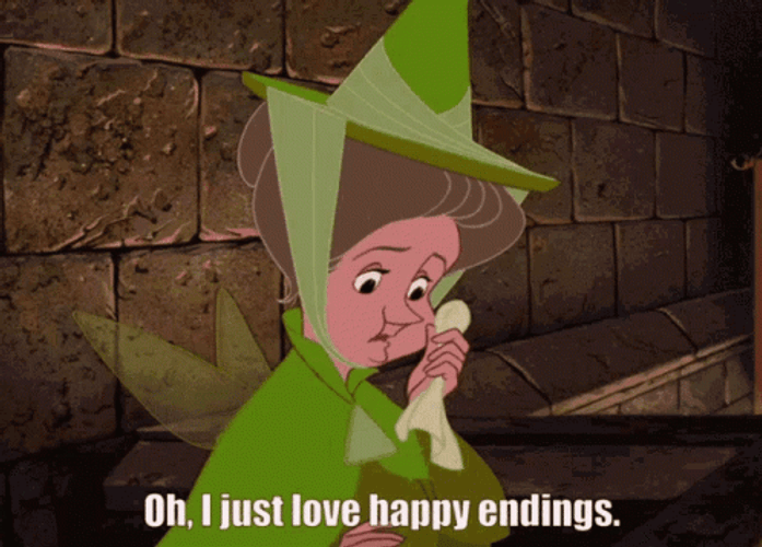 I Just Love Happy Endings Sleeping Beauty GIF