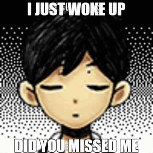 I Just Woke Up You Missed Me GIF