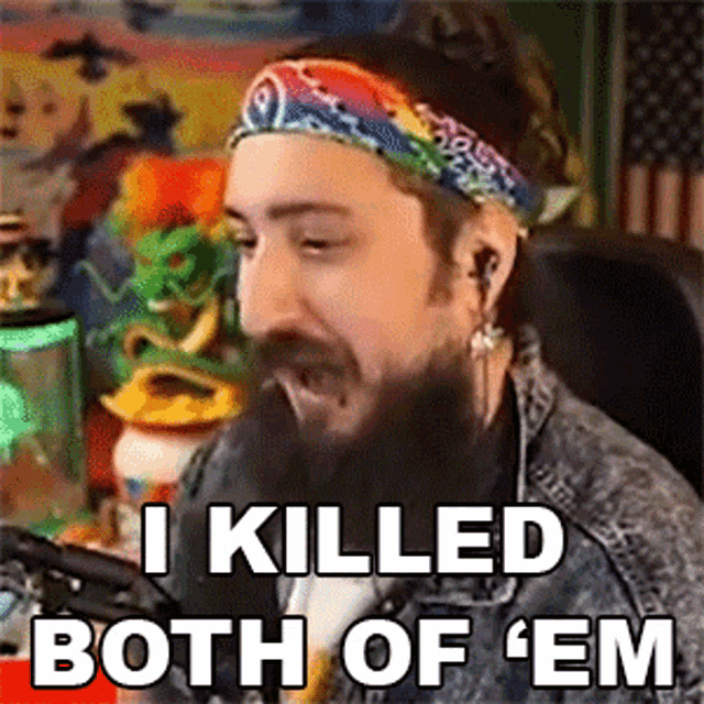 I Killed Both Of Em Godku Gif GIF