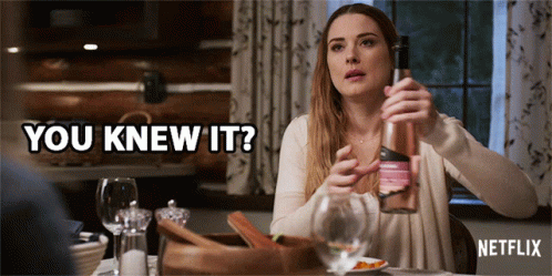 Woman Opening Wine I Knew It GIF