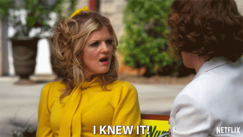 Gossip I Knew It GIF