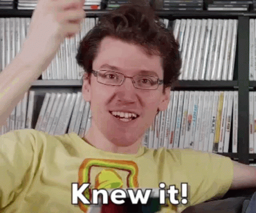 Nerd Yes I Knew It GIF