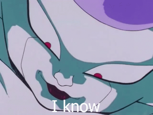 I Know Frieza GIF