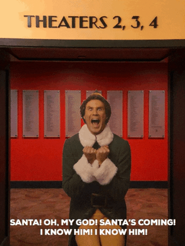 I Know Him Elf Santa Is Coming GIF