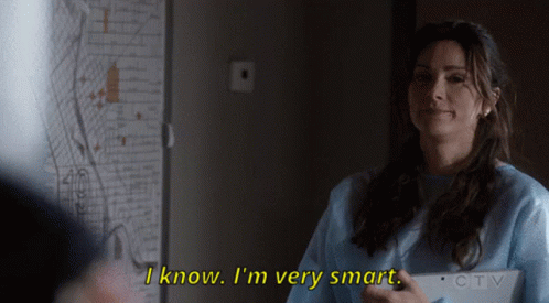 I Know Im Smart Woman GIF