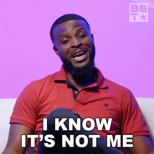 I Know It's Not Me Ugo Maduka GIF