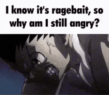 I Know It's Ragebait So Why Am I Still Angry GIF
